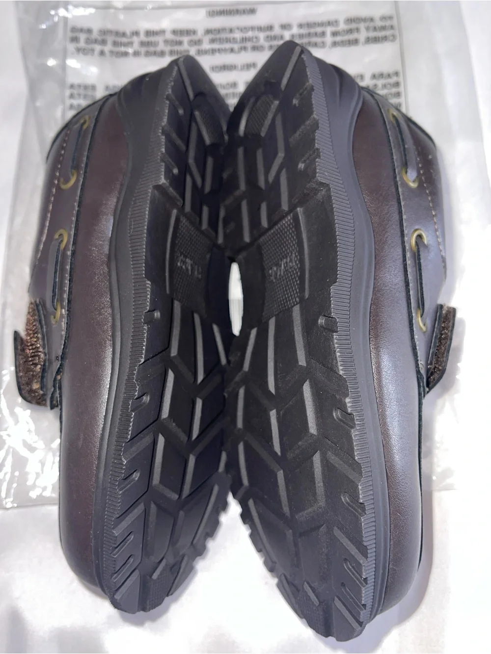 The Children's Place Brown Boys' Hook-and-Loop Slip-On Loafers
